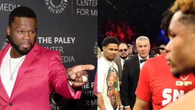 50 cent boxe retour