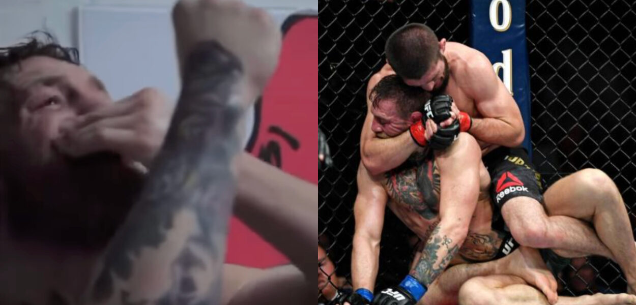 conor blessure khabib