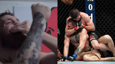 conor blessure khabib