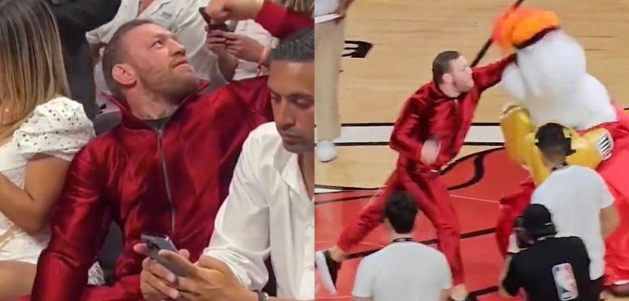 conor mcgregor KO NBA