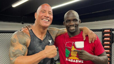dwayne johnson athlète ufc