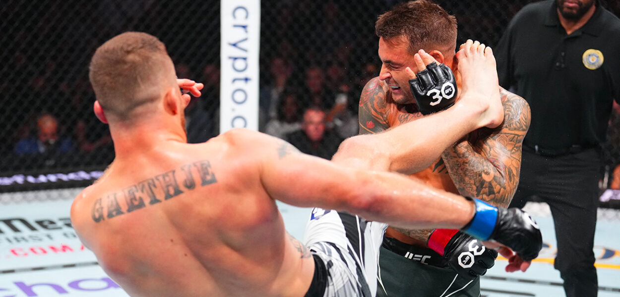 gaethje ko poirier