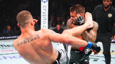 gaethje ko poirier