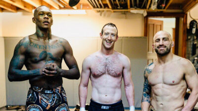 zuckerberg adesanya
