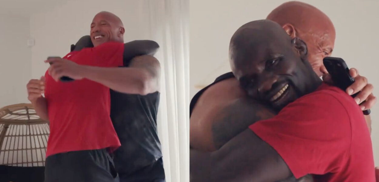 dwayne johnson surprise ufc
