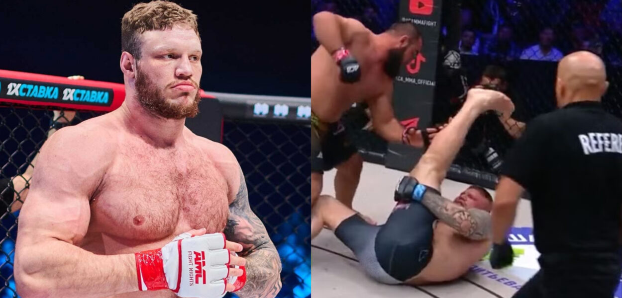 mma horrible blessure