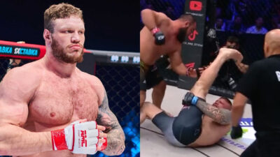 mma horrible blessure