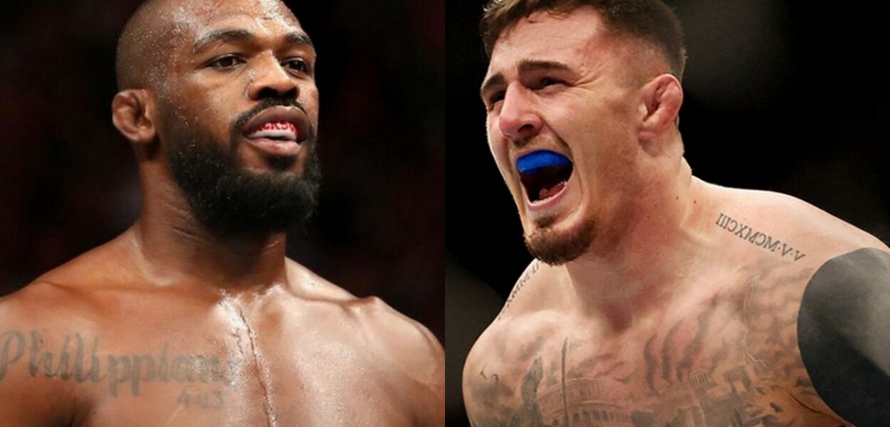 tom aspinall provoque jon jones