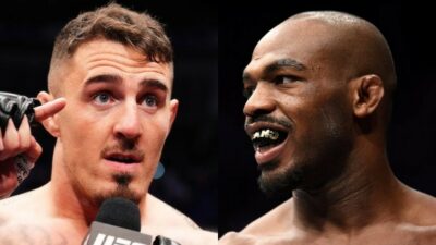 aspinall tacle jon jones