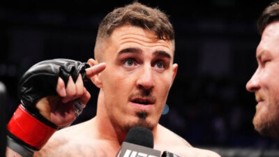 tom aspinall tacle boxe