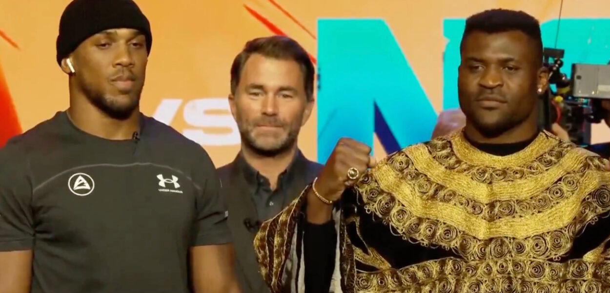 ngannou joshua face à face