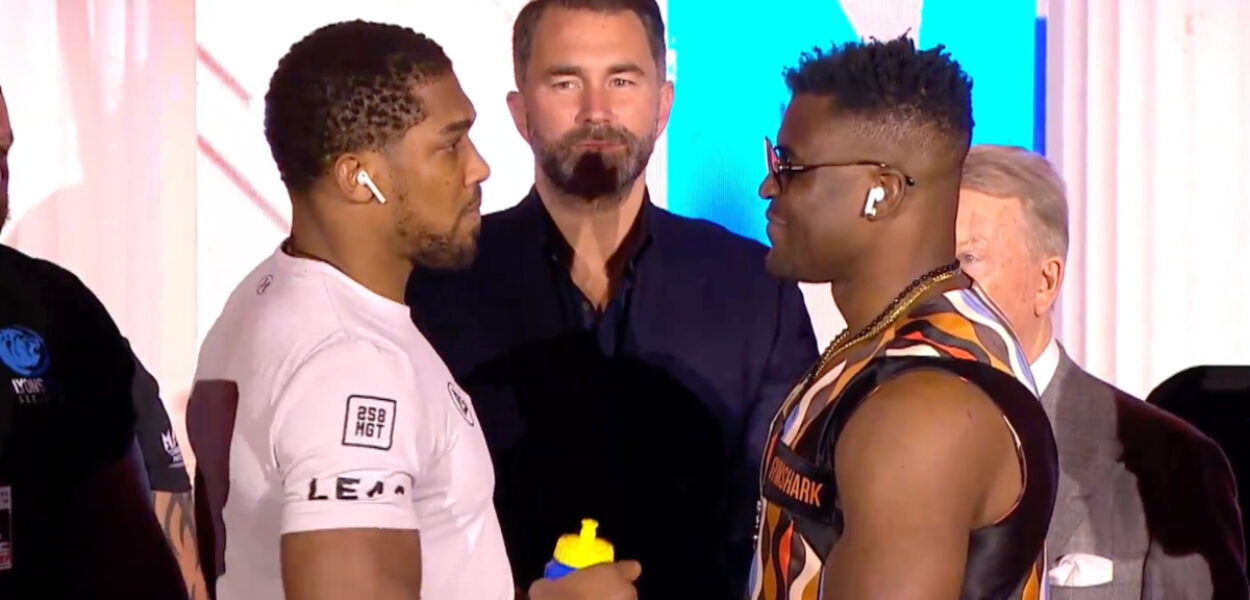 ngannou joshua face a face