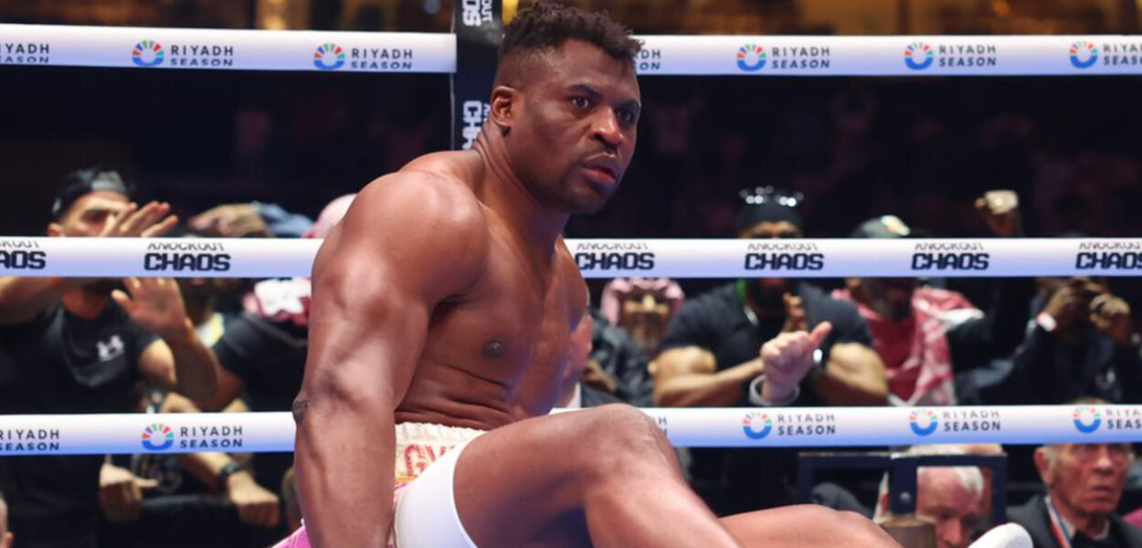 ngannou mémoire ko joshua