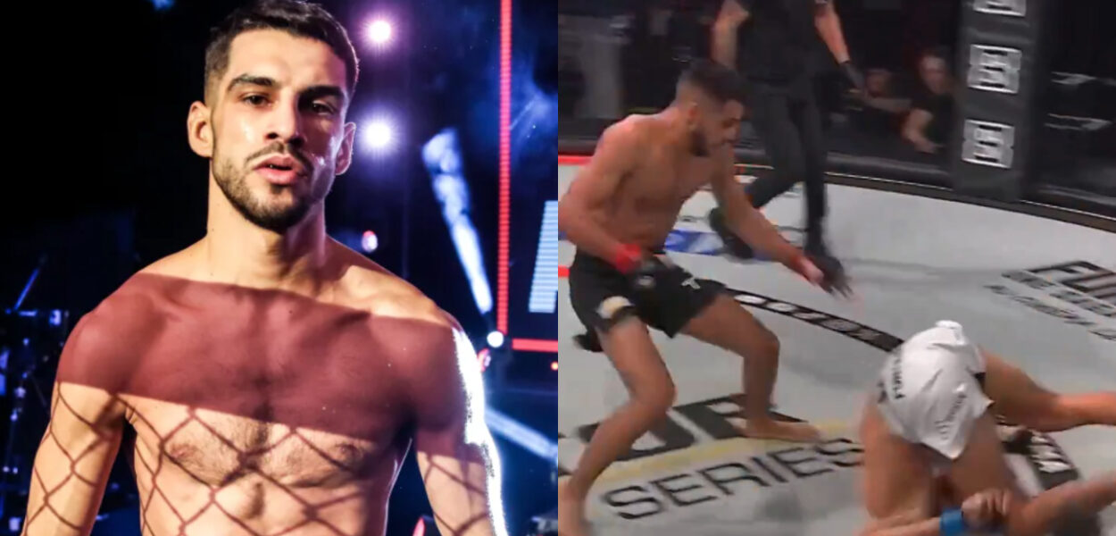 Asael Adjouj tko bellator paris