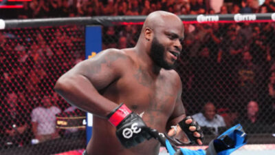 ko célébration derrick lewis