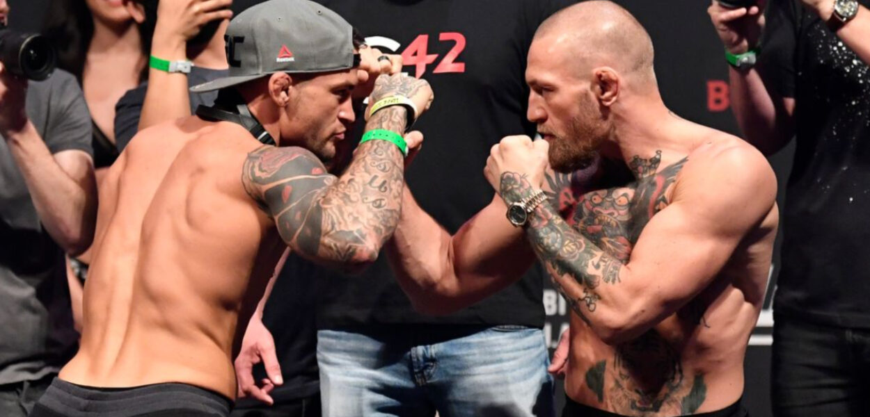 conor mcgregor dustin poirier insulte