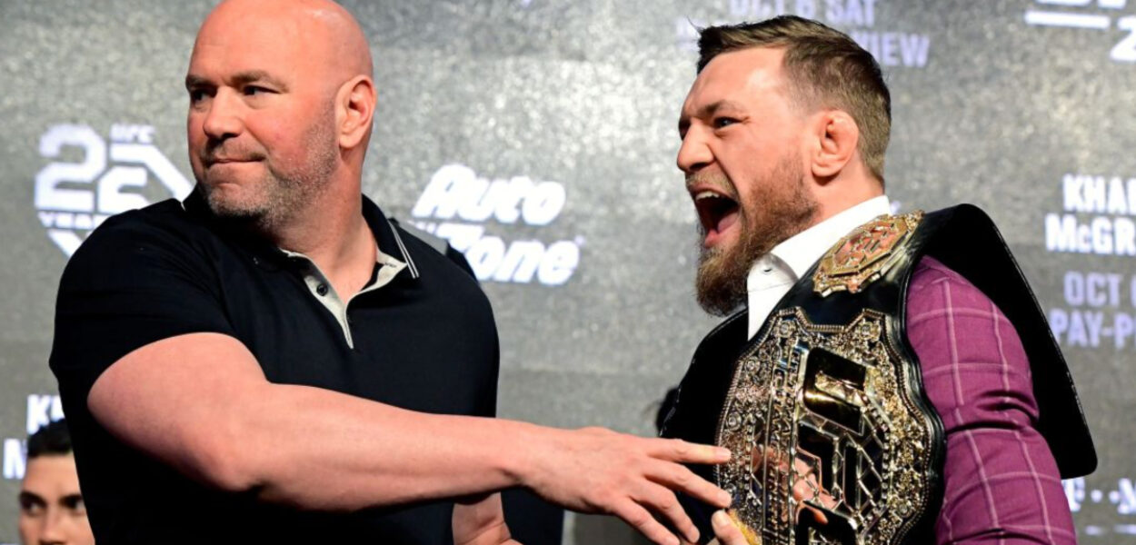 dana white réagit conor mcgregor