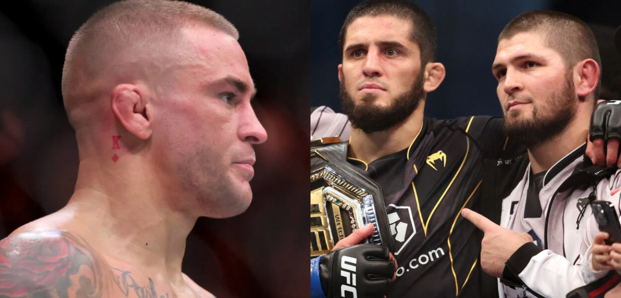 dustin poirier compare khabib islam makhachev